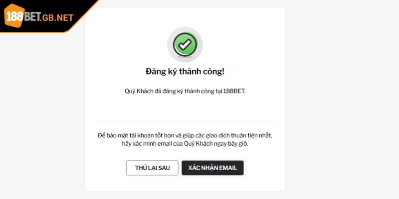 Đăng ký 188bet 3 Các thông tin quan trọng cần lưu ý khi đăng ký tại 188BET